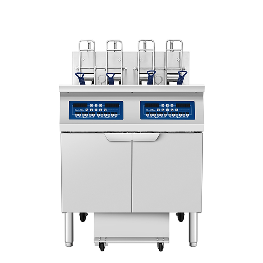 Atosa AEFF-50-2B Electric Fryer Batteries With Built-In Filtration
