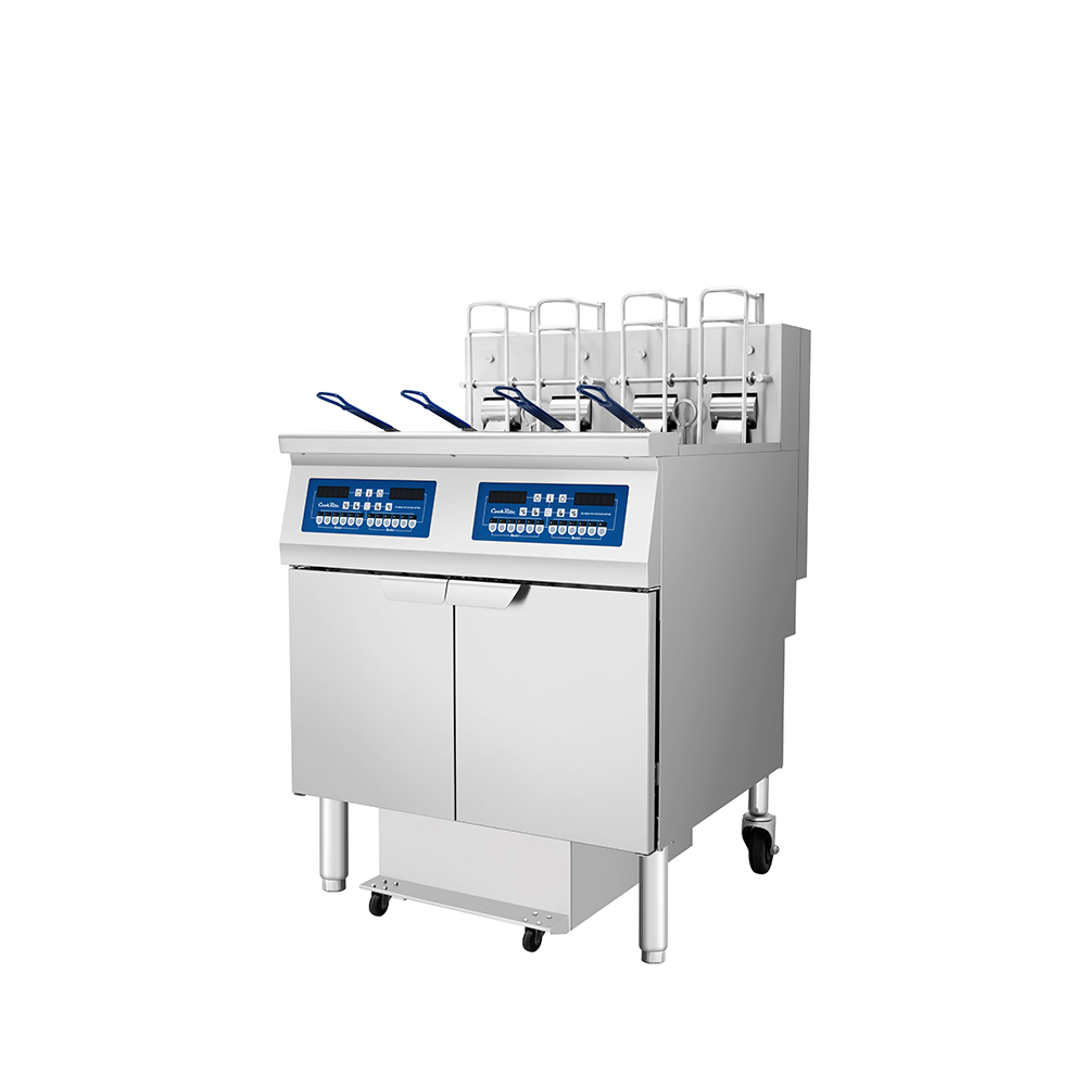 Atosa AEFF-50-2B Electric Fryer Batteries With Built-In Filtration