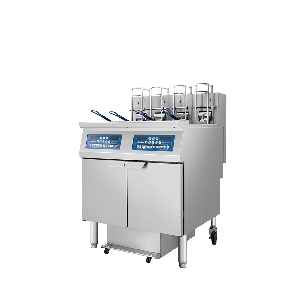 Atosa AEFF-50-2TB Electric Fryer Batteries With Built-In Filtration
