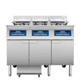 Atosa AEFF-50-3 Electric Fryer Batteries With Built-In Filtration