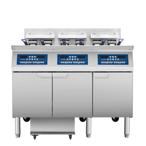 Atosa AEFF-50-3 Electric Fryer Batteries With Built-In Filtration Atosa AEFF-50-3 Electric Fryer Batteries With Built-In Filtration