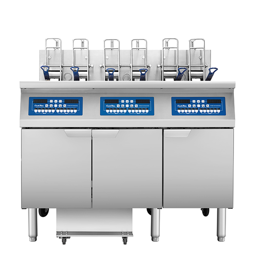 Atosa AEFF-50-3B Electric Fryer Batteries With Built-In Filtration