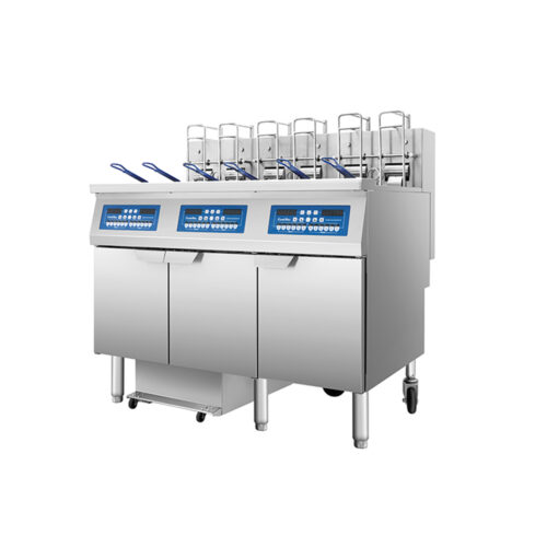Atosa AEFF-50-3B Electric Fryer Batteries With Built-In Filtration