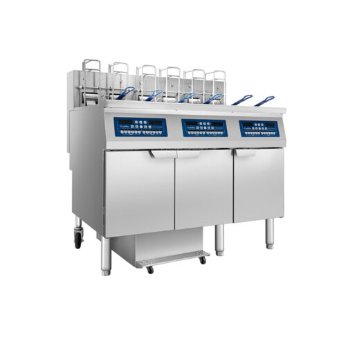 Atosa AEFF-50-3TB Electric Fryer Batteries With Built-In Filtration