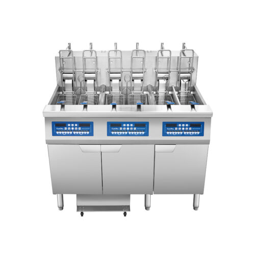Atosa AEFF-50-3TB Electric Fryer Batteries With Built-In Filtration