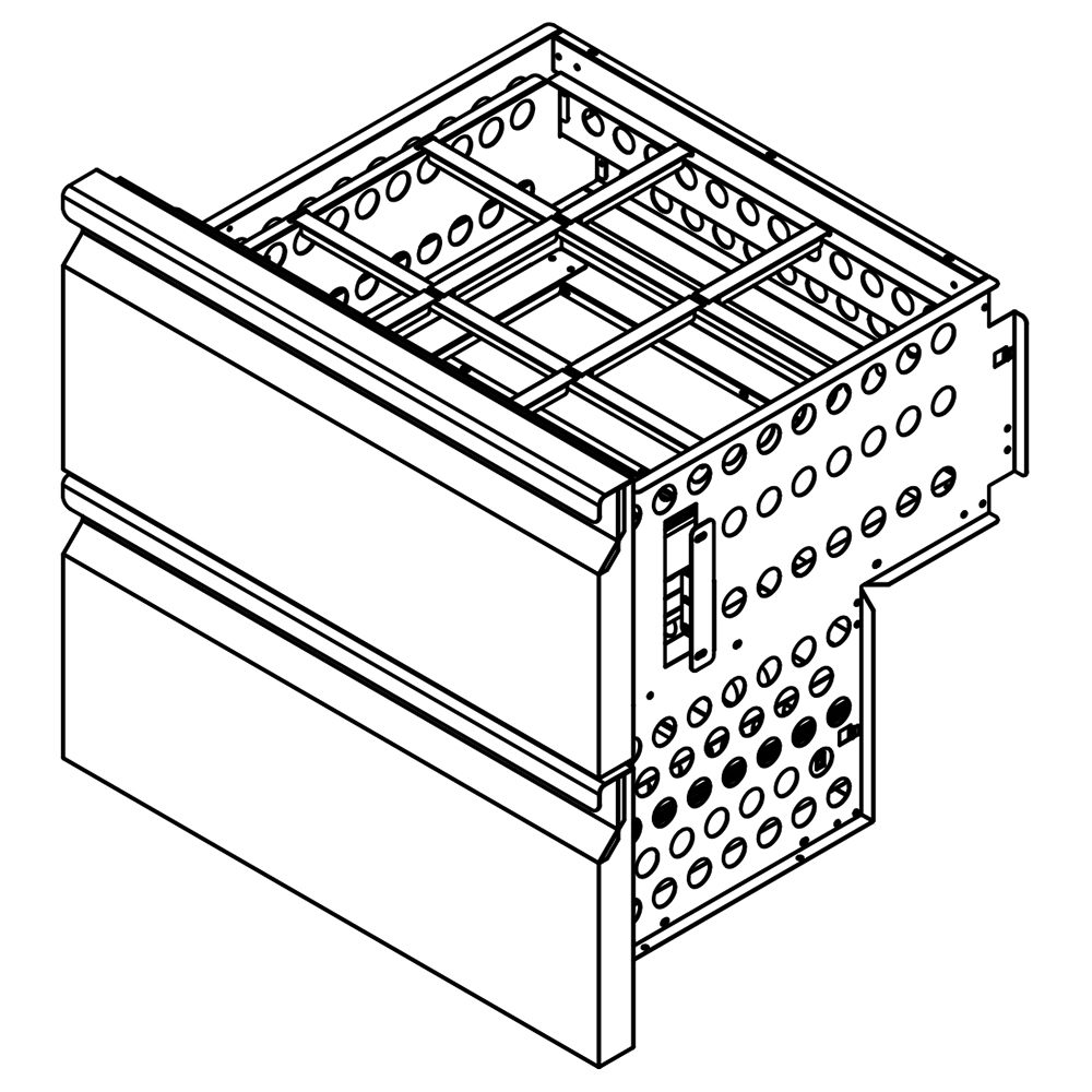 Atosa AUR0027227031 Drawer Cartridges for Worktop & Undercounter Refrigerators