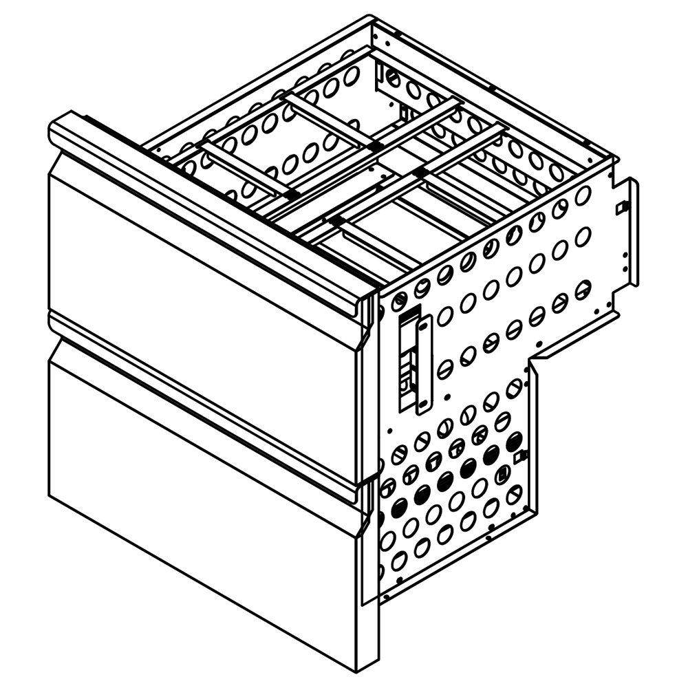 Atosa AUR0072227001 Drawer Cartridges for Worktop & Undercounter Refrigerators