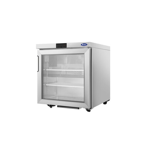 Atosa AUF27GD Glass Door Undercounter Freezer