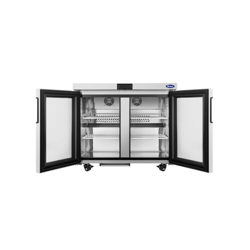 Atosa AUR36GD Glass Door Undercounter Refrigerator