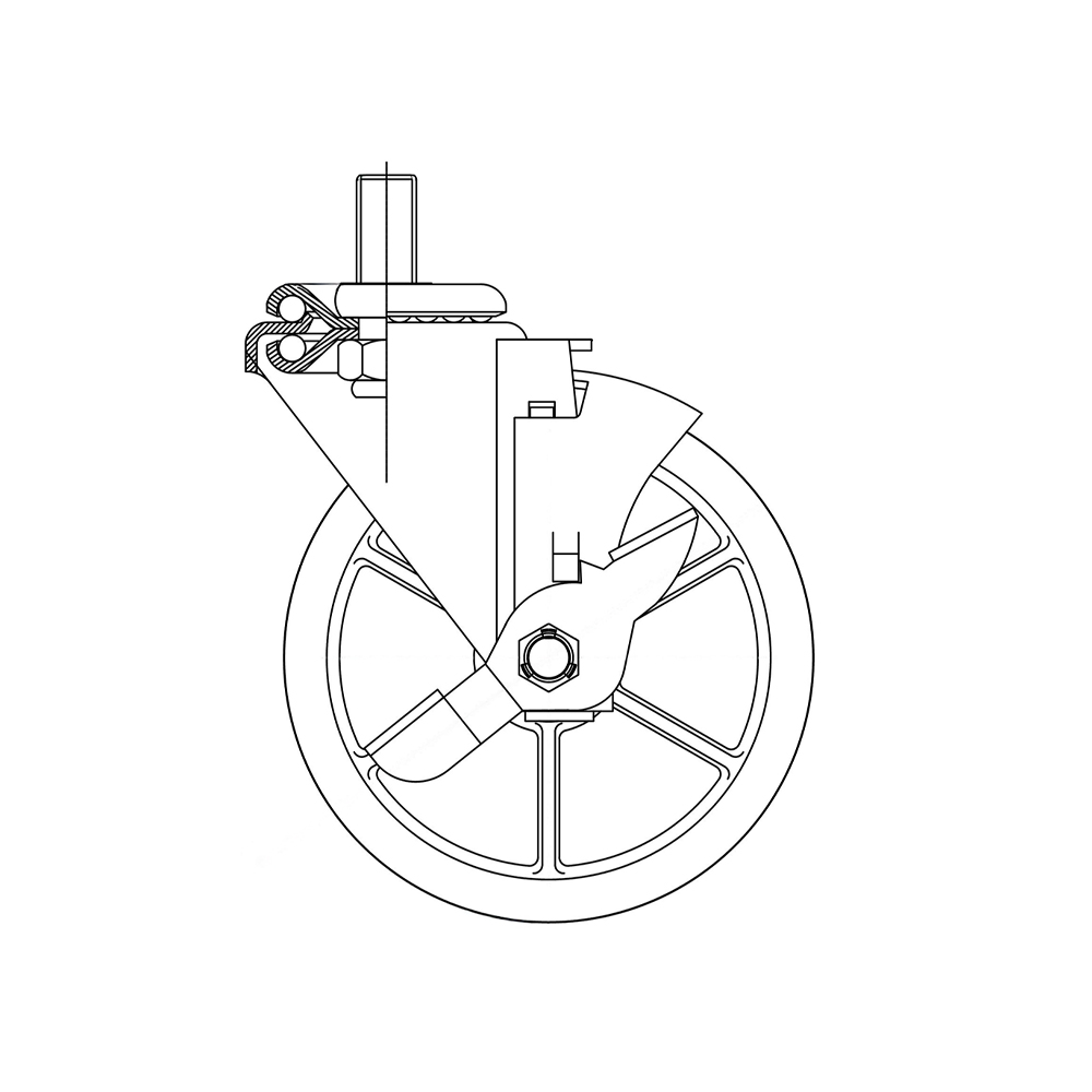 Atosa B0604007 Casters for AUR & AUF Series
