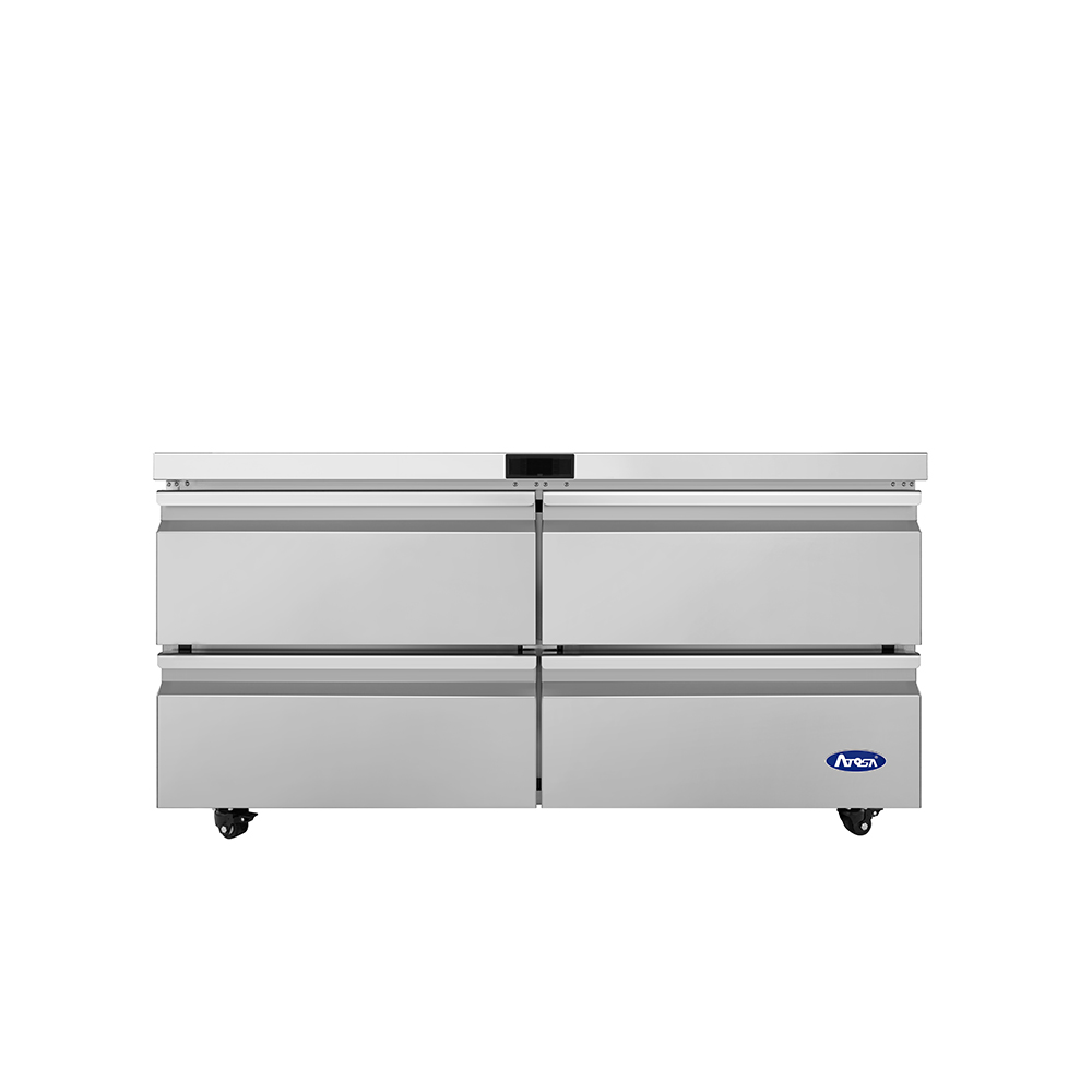 Atosa AUR60D4 Undercounter Refrigerator with Drawers