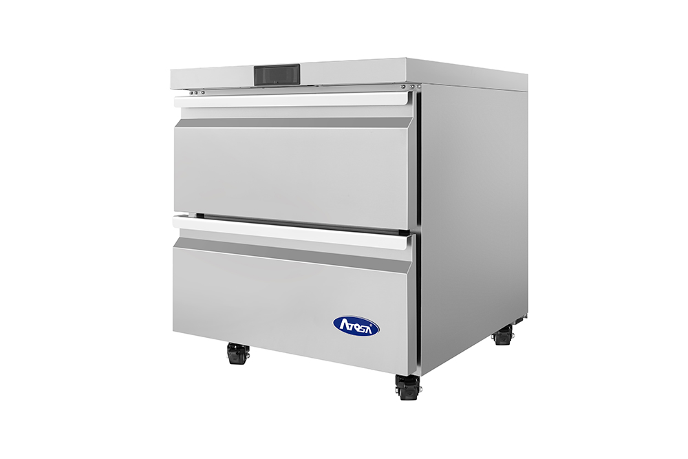 Atosa AUR27D2 Undercounter Refrigerator with Drawers