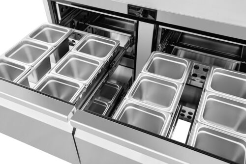 Atosa AUF48D4 Undercounter Freezer with Drawers