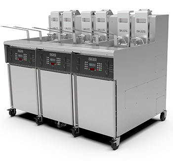 Giles GBF-80G 80 lb Gas Fryer with Patented Heat Exchanger