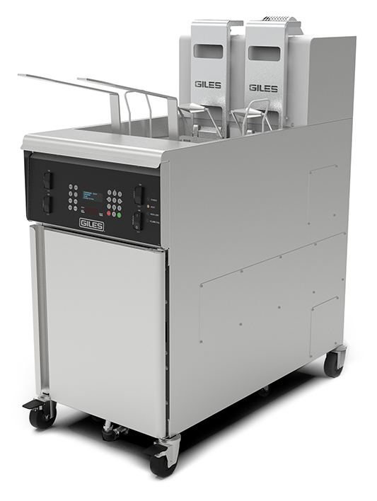 Giles GBF-80G 80 lb Gas Fryer with Patented Heat Exchanger