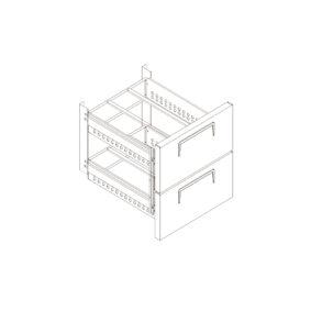 Atosa MPF8205227000 Drawer Kits for Pizza Prep. Tables