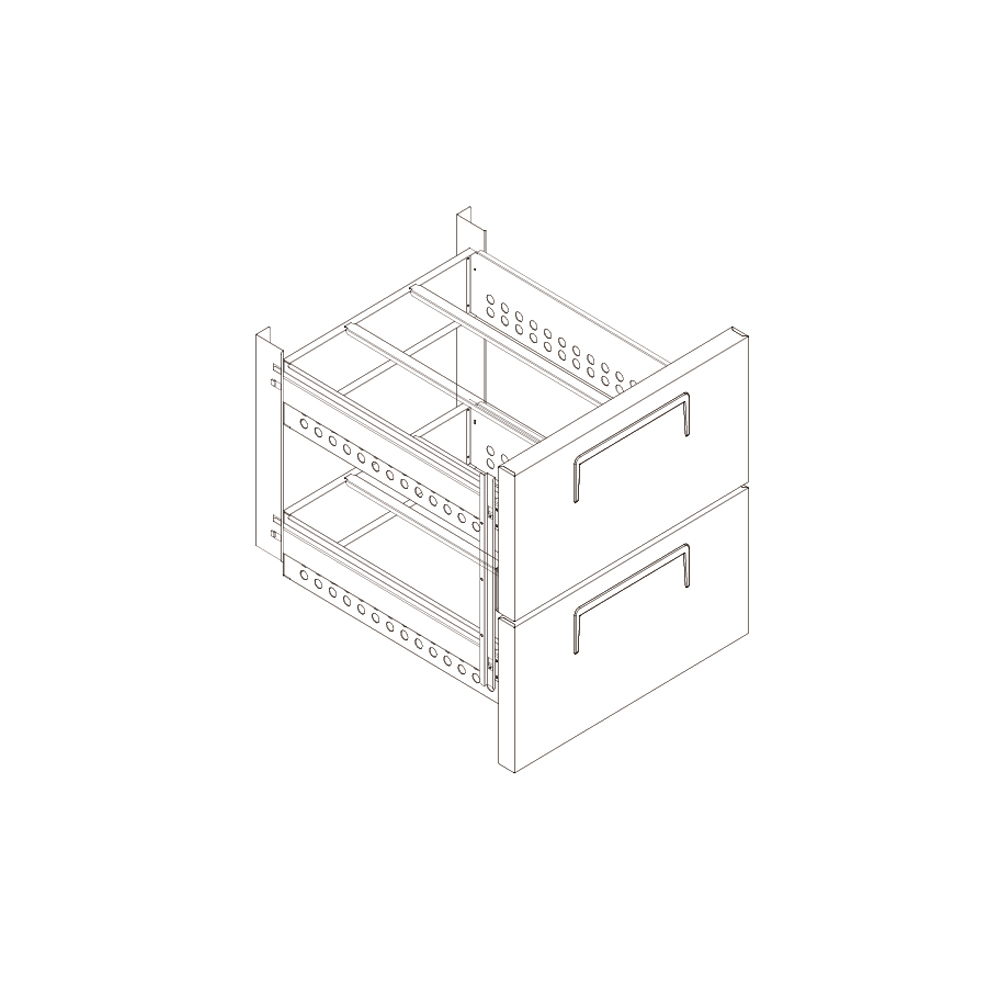 Atosa MPF8205227001 Drawer Kits for Pizza Prep. Tables