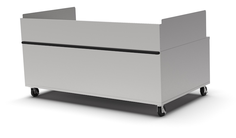 Giles PUP-BASE Mobile Stand for GHM Heated Merchandisers