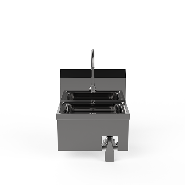 Atosa SH17MKV 17″ Hand Sink With Knee Pedal Mixing Valve