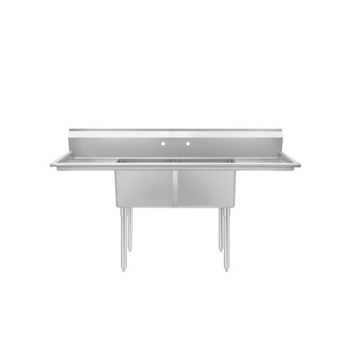 Atosa SS1818D21D18 Two Compartment Sink
