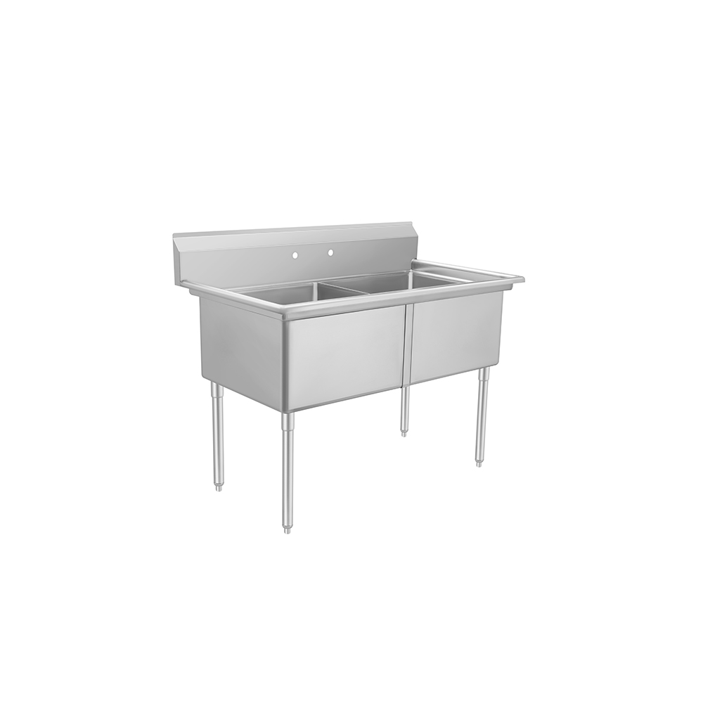 Atosa SS1818D21N Two Compartment Sink