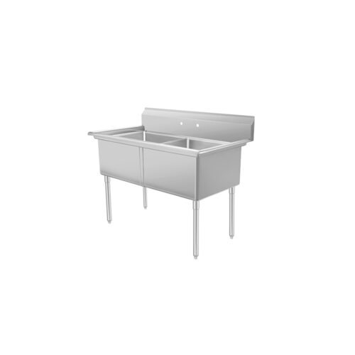 Atosa SS1818D21N Two Compartment Sink