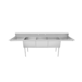 Atosa SS1824F31D18 Three Compartment Sinks
