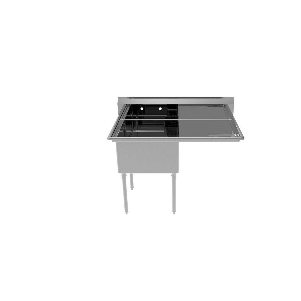 Atosa SS2424F12R24 One Compartment Canadian Style Sinks
