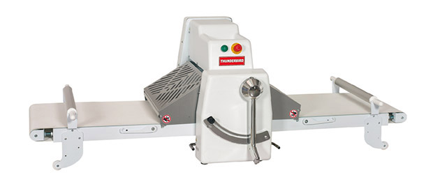 Thunderbird TBD-500T Tabletop Reversible Dough Sheeter – 1 HP, 70" Working Length