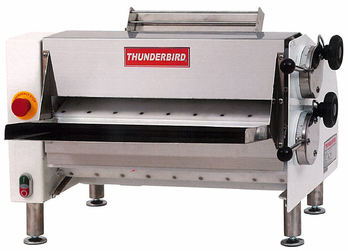 Thunderbird TBPR-690 20" Two-Pass Pizza Dough Roller – 1 HP, 115 V