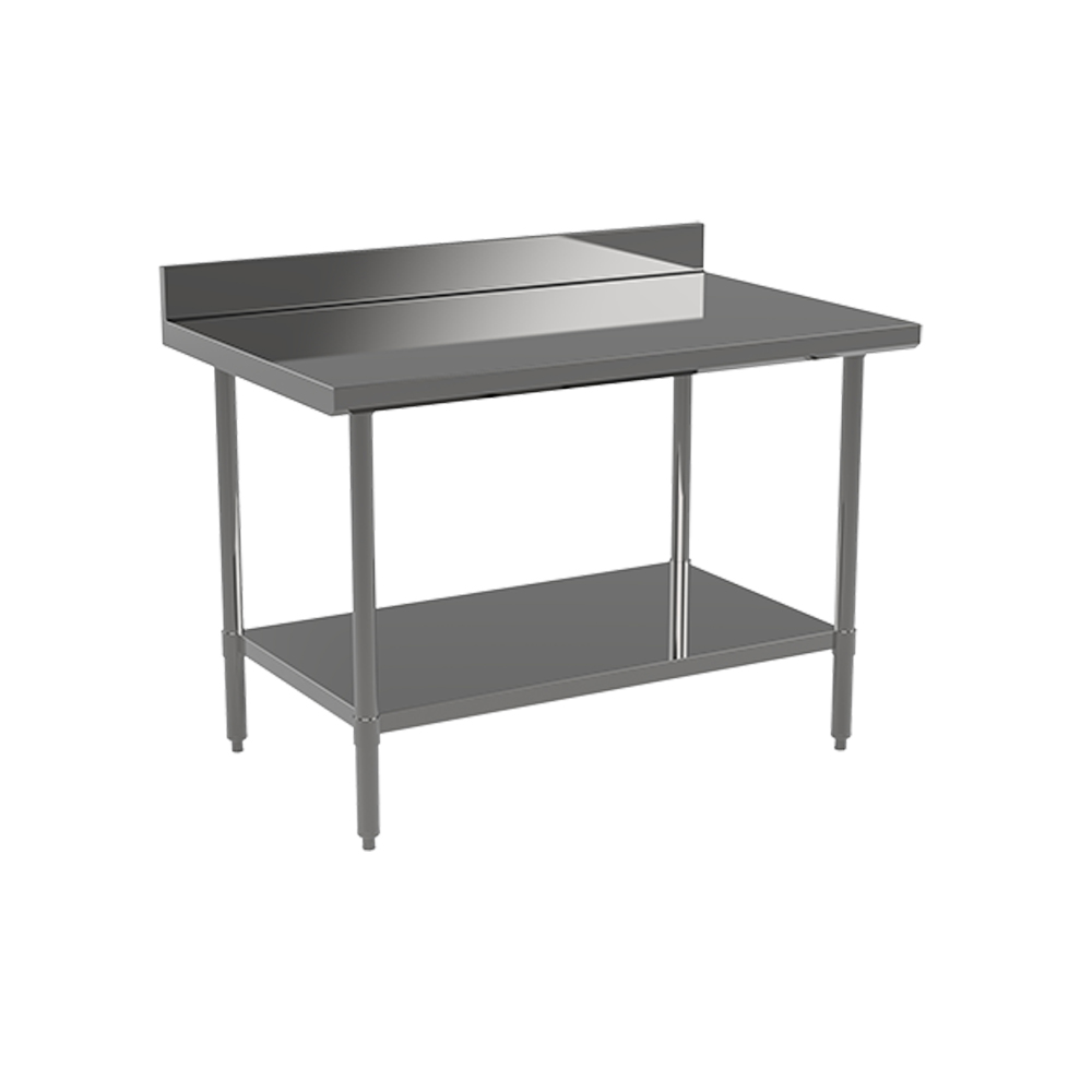 Atosa ST3072ECB4 Work Table Top Shelf with 4″ Rear Edge Up Style