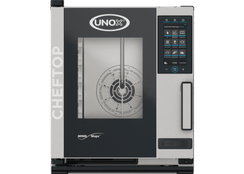 UNOX CHEFTOP MIND.Maps™ PLUS COMPACT XACC-0513-EPRM – 5 x GN 1/1 Electric Countertop Combi Oven