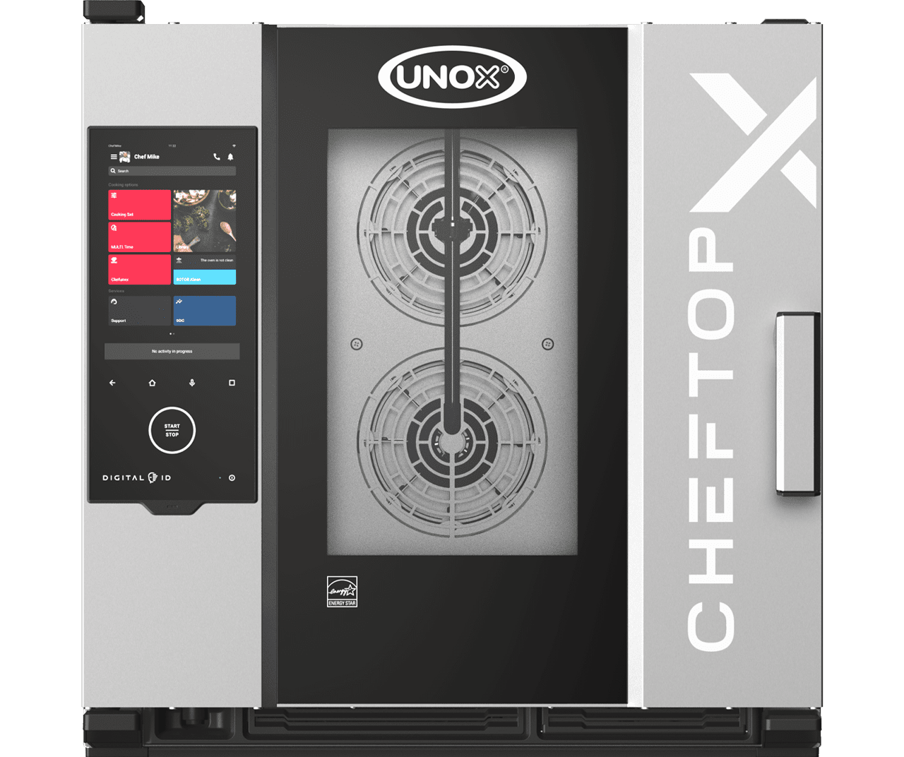 UNOX CHEFTOP-X™ Digital.ID™ XADA-0611-EXRS – 6 x GN 1/1 Electric Countertop Combi Oven