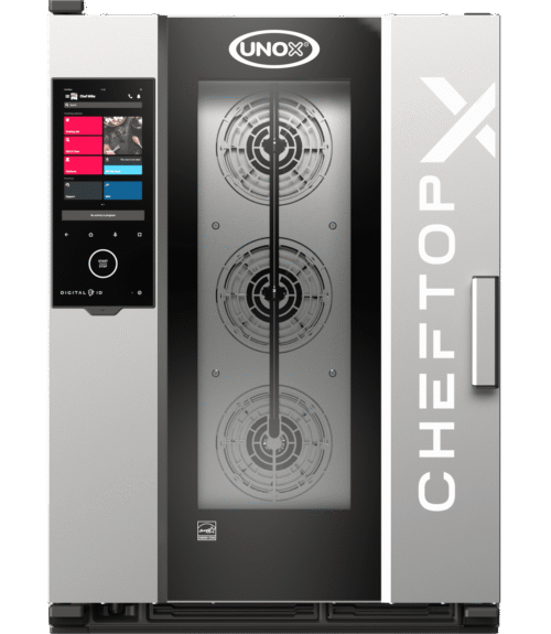 UNOX CHEFTOP-X™ Digital.ID™ XADA-1011-GXRS – 10 x GN 1/1 Gas Countertop Combi Oven