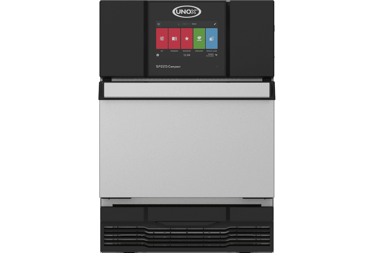 UNOX SPEED.Compact™ ECO XAMA-01NS-MCDS – 1 x 11.8" x 11.8" Electric Baking Speed Oven