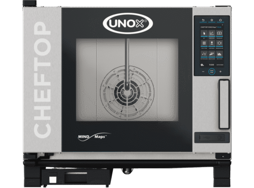 UNOX CHEFTOP MIND.Maps™ PLUS XAVC-0511-GPRM – 5 x GN 1/1 Gas Countertop Combi Oven