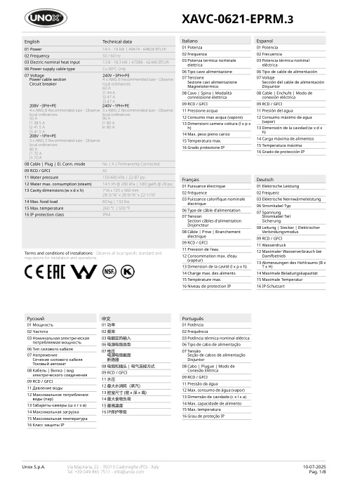 TECHNICAL DATA