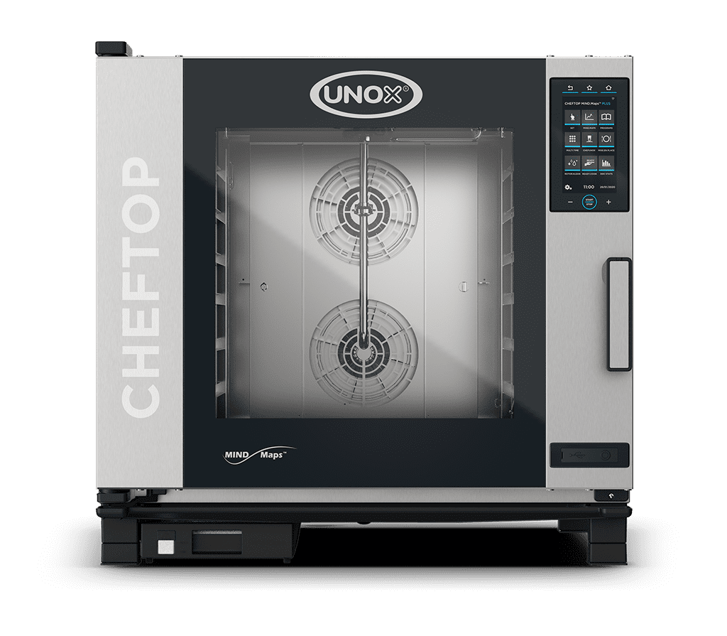 UNOX CHEFTOP MIND.Maps™ PLUS XAVC-0621-EPRM – 6 x GN 2/1 Electric Countertop Combi Oven
