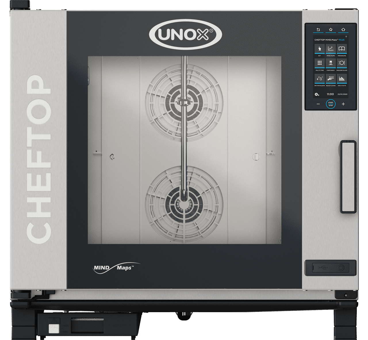 UNOX CHEFTOP MIND.Maps™ PLUS XAVC-06FS-EPRM – 6 x 18"x26" Electric Countertop Combi Oven