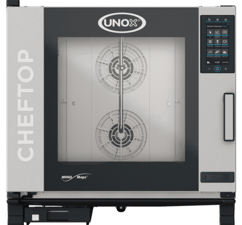 UNOX CHEFTOP MIND.Maps™ PLUS XAVC-06FS-GPRM – 6 x 18"x26" Gas Countertop Combi Oven
