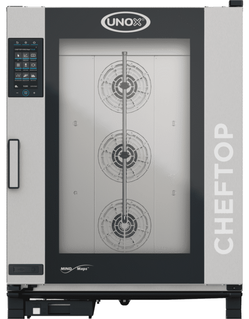 UNOX CHEFTOP MIND.Maps™ PLUS XAVC-10FS-HPRM – 10 x 18"x26" Electric Countertop Combi Oven