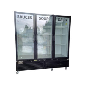 Used Kool-It LX-74RE 79" Three Glass Door Merchandiser – Certified Pre-Owned, 4 Years Old