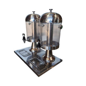 Used Omcan 19479 2 x 8 Qt Ice-Cooled Juice Dispenser – Certified Pre-Owned