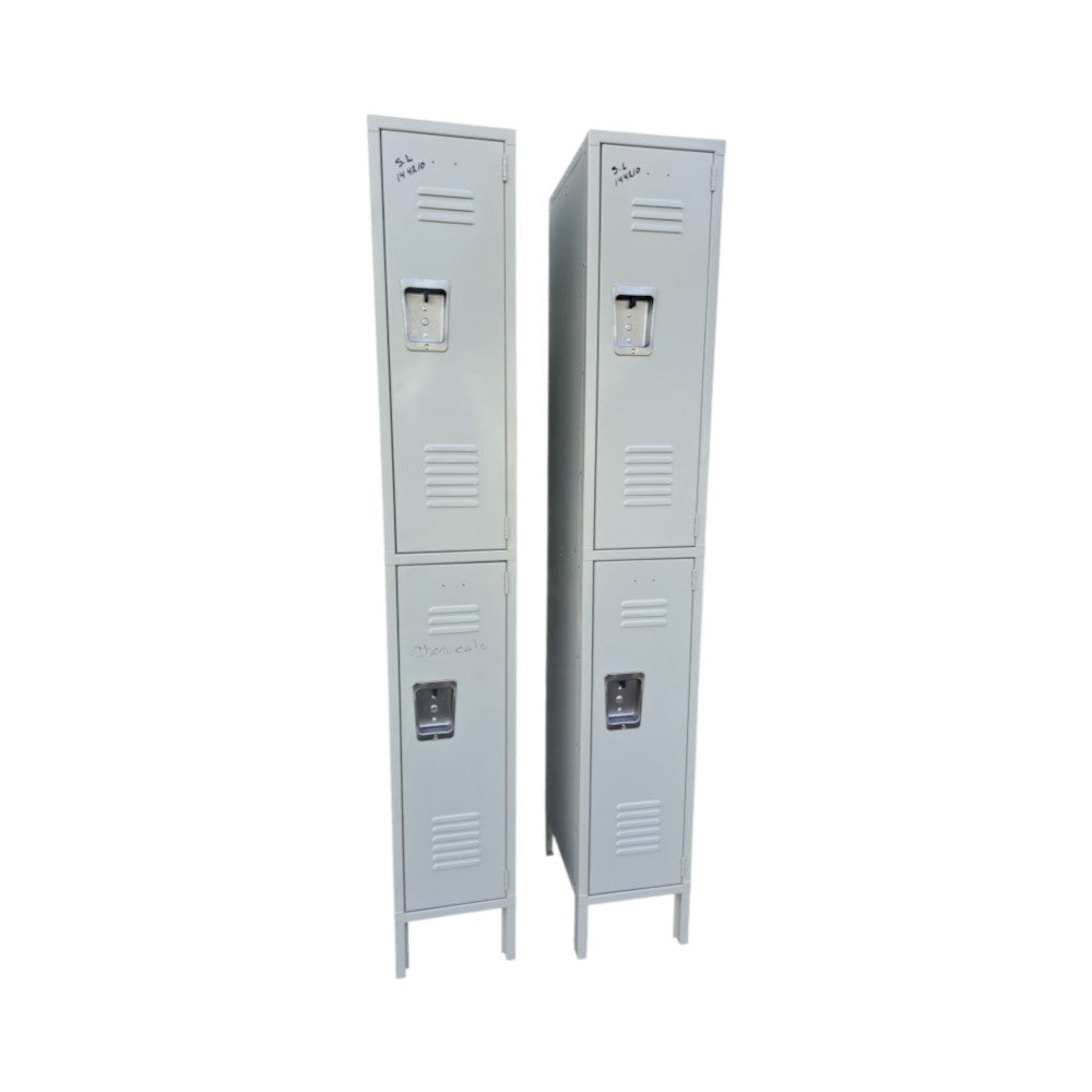 Used Omcan 13126 2-Tier Steel Lockers – Certified Pre-Owned