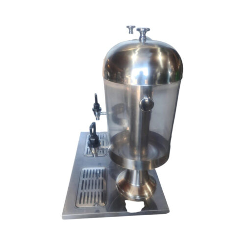 Used Omcan 19479 2 x 8 Qt Ice-Cooled Juice Dispenser – Certified Pre-Owned