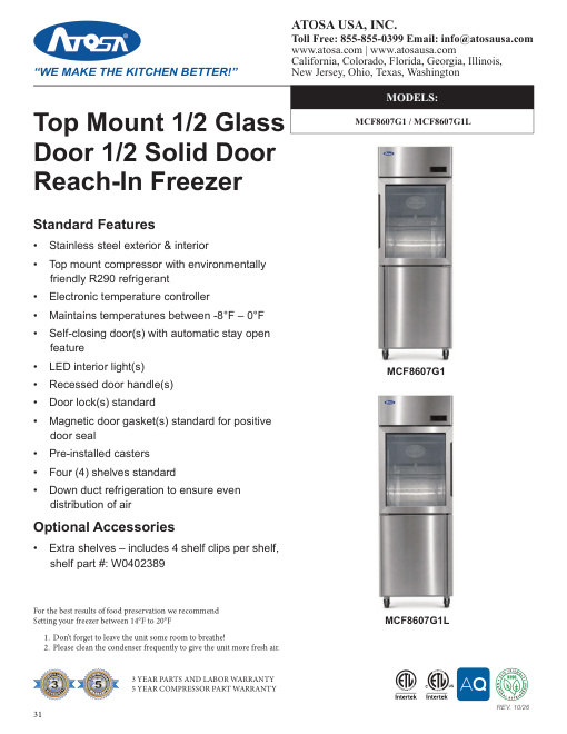 SPEC SHEET