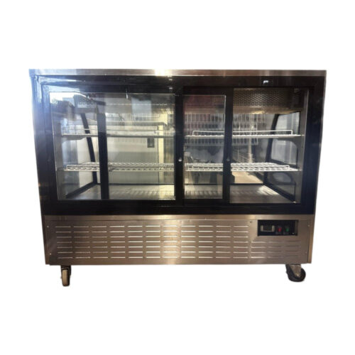 Used Kool-It KDG-60 59" Curved Glass Refrigerated Display Case – Certified Pre-Owned