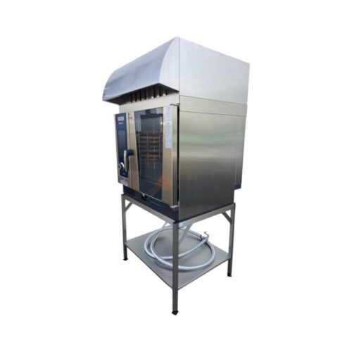Used Rational iCombi Pro 6-Half Combi Oven with Hood & Stand – Certified Pre-Owned, 2 Years Old