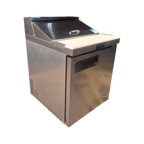 Used Atosa MSF8301GR 27" 1-Door Mega Top Prep Table – Certified Pre-Owned, 3 Years Old