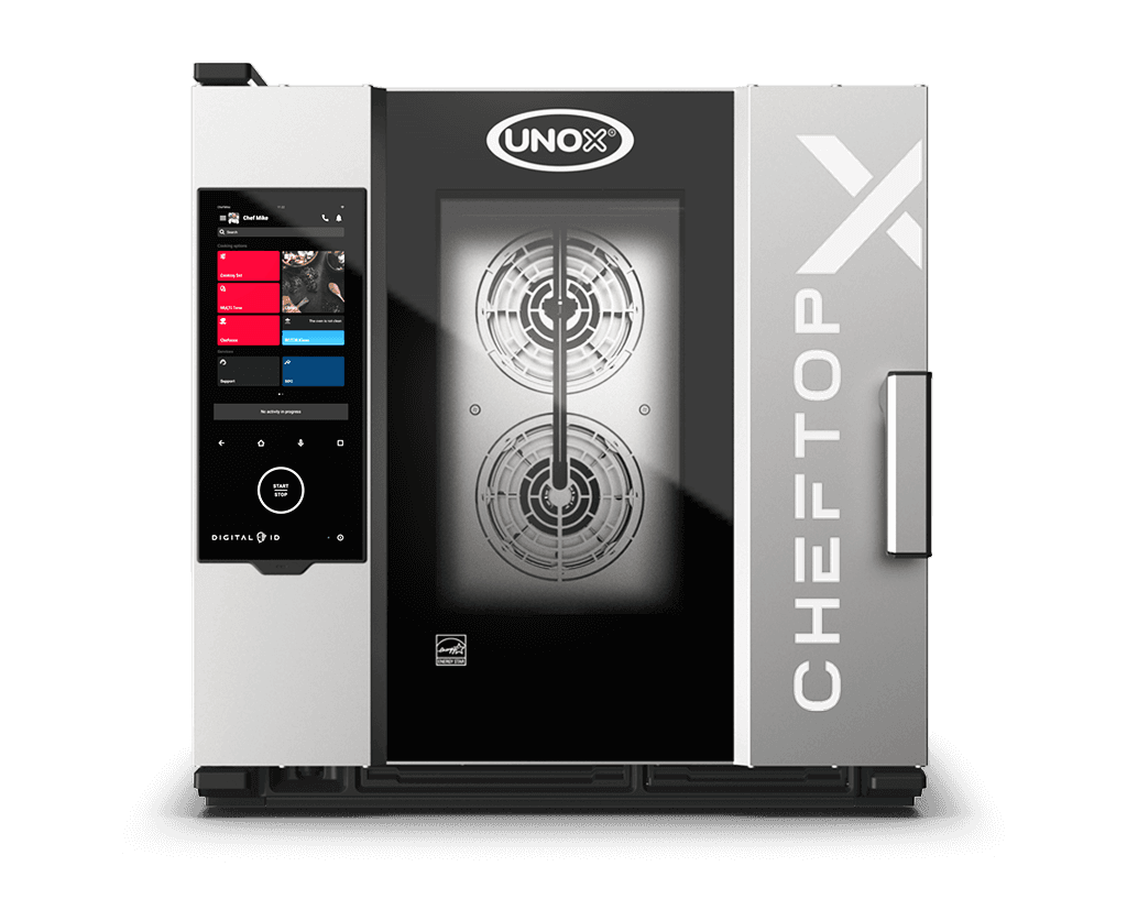 UNOX CHEFTOP-X™ Digital.ID™ XADA-0611-EXRS-PO – 6 x GN 1/1 Electric Countertop Combi Oven